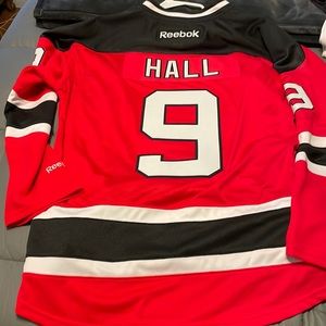 NJ Devils Hall Jersey Reebok large